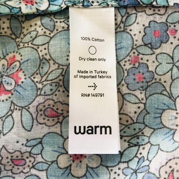 Warm  Floral Print Top - Picture 7 of 7